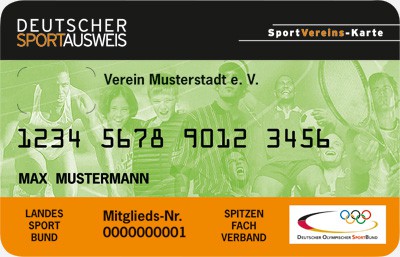 Mitgliederinformation zum Sportausweis