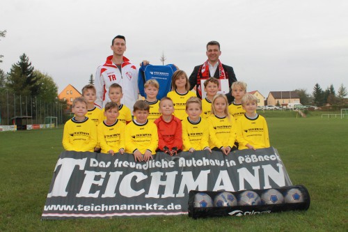Autohaus Teichmann sponsort die F2 Junioren