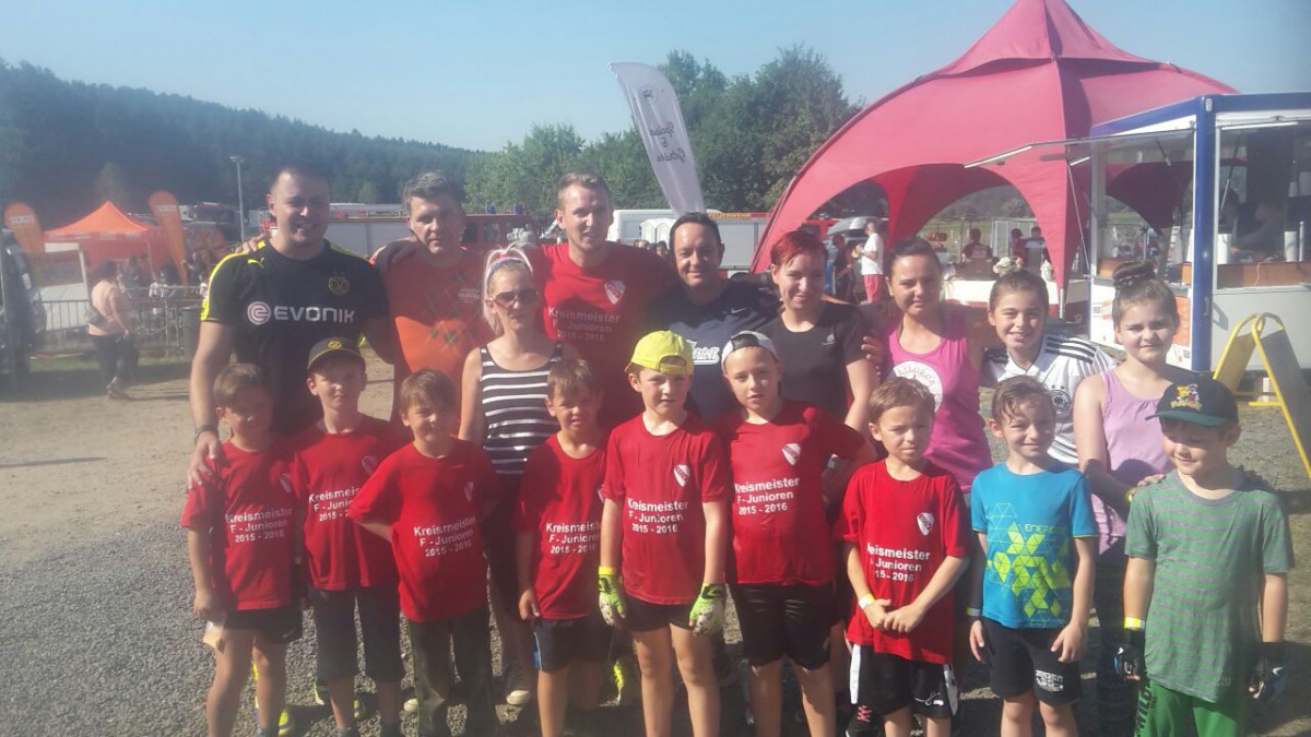 Bodelwitzer E2 Junioren treten beim Kids Run an