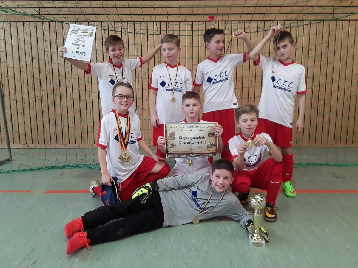 E1 gewinnt Turnier des LSV Oettersdorf