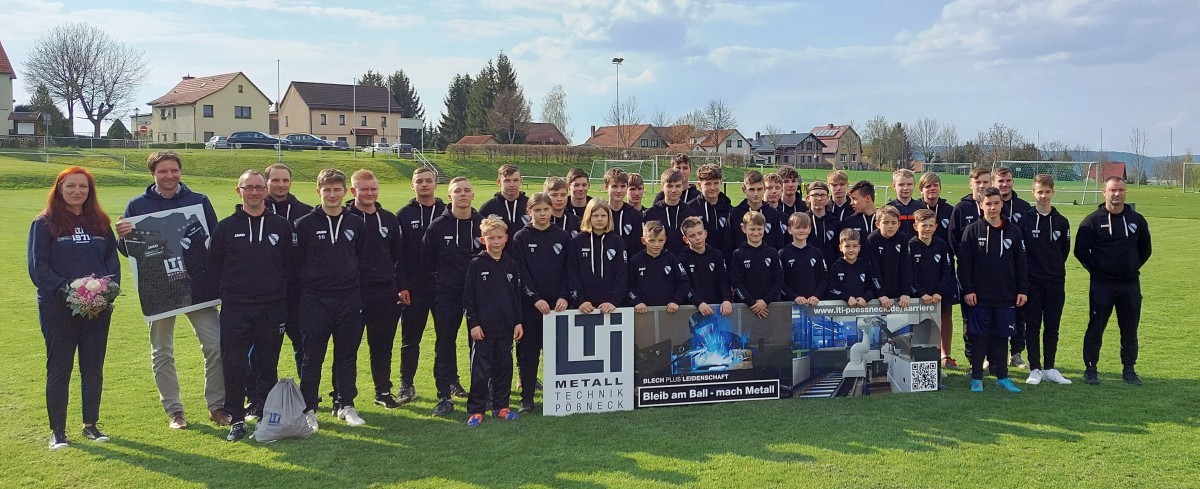 LTi Metalltechnik Pößneck GmbH unterstützt Bodelwitzer Sportverein e.V.!!!